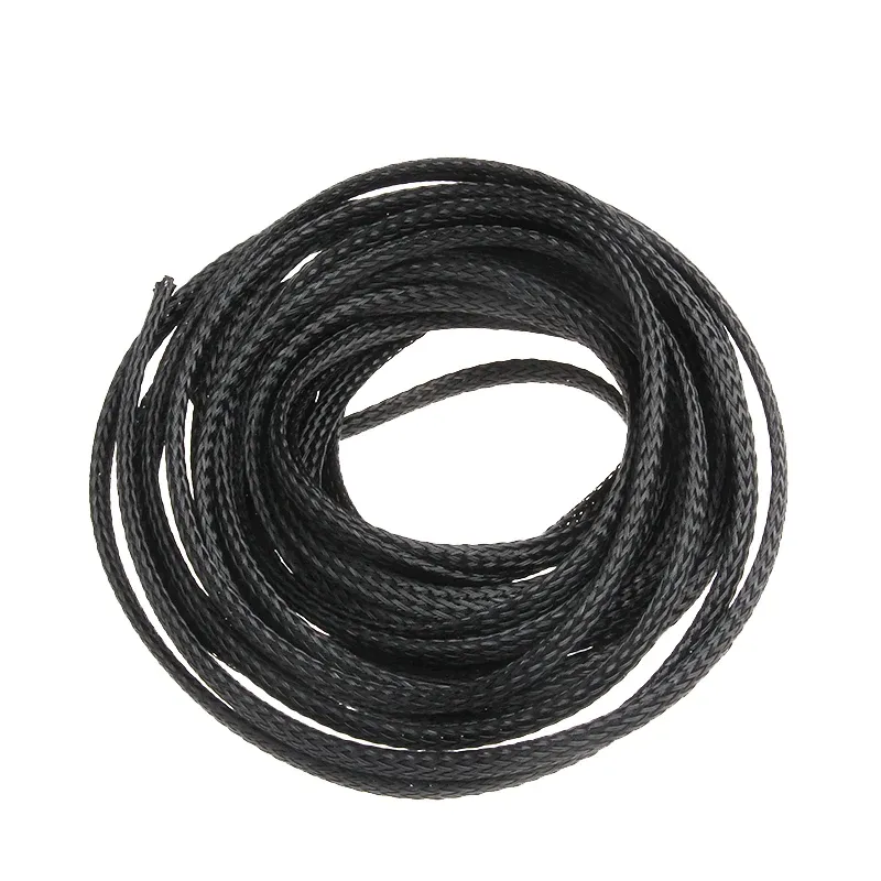 Manchon de câble extensible en PET tressé, longueur 5 m, protection de câbles et presse-étoupe, gaine d'isolation Ø 4/6/8/10/12/15/20/25 mm 6