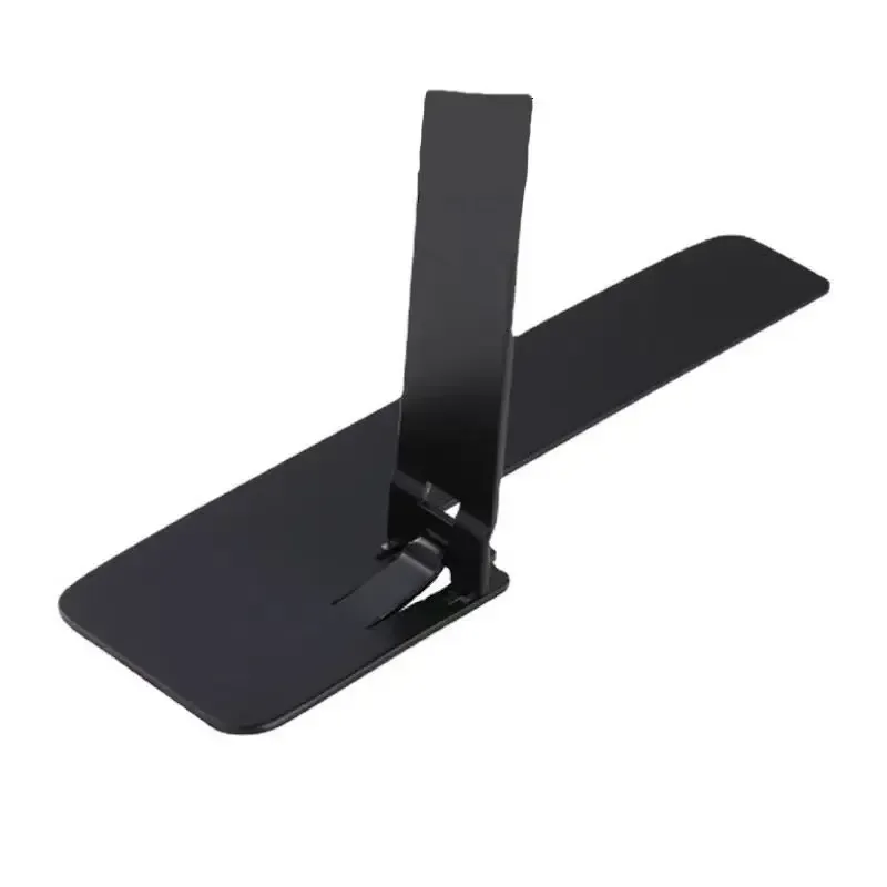 Support de téléphone universel ultra-fin et pliable en métal et acier pour bureau, compatible iPhone et Samsung, lot de 1 ou 2 9