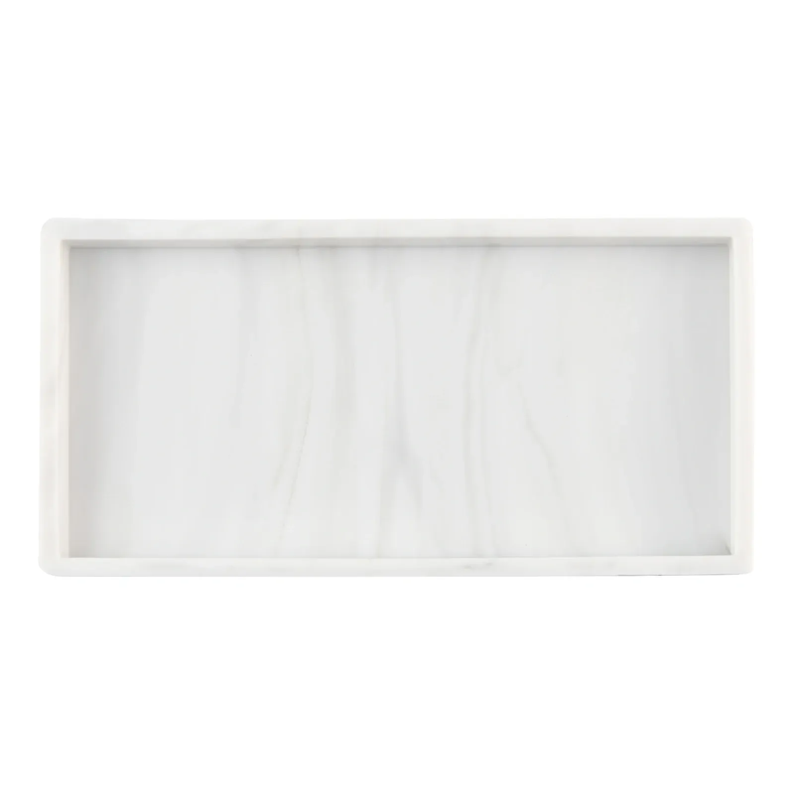 Plateau de rangement en silicone pour salle de bain, pour shampoing, désinfectant pour les mains et bijoux 7