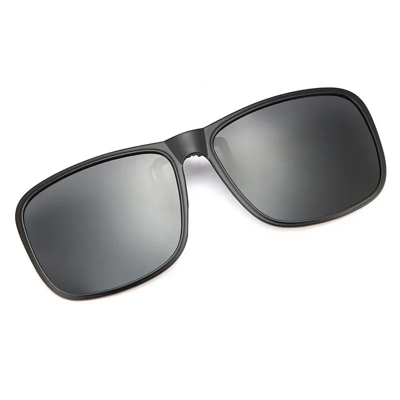 Lunettes de soleil à clip polarisées, pour le sport