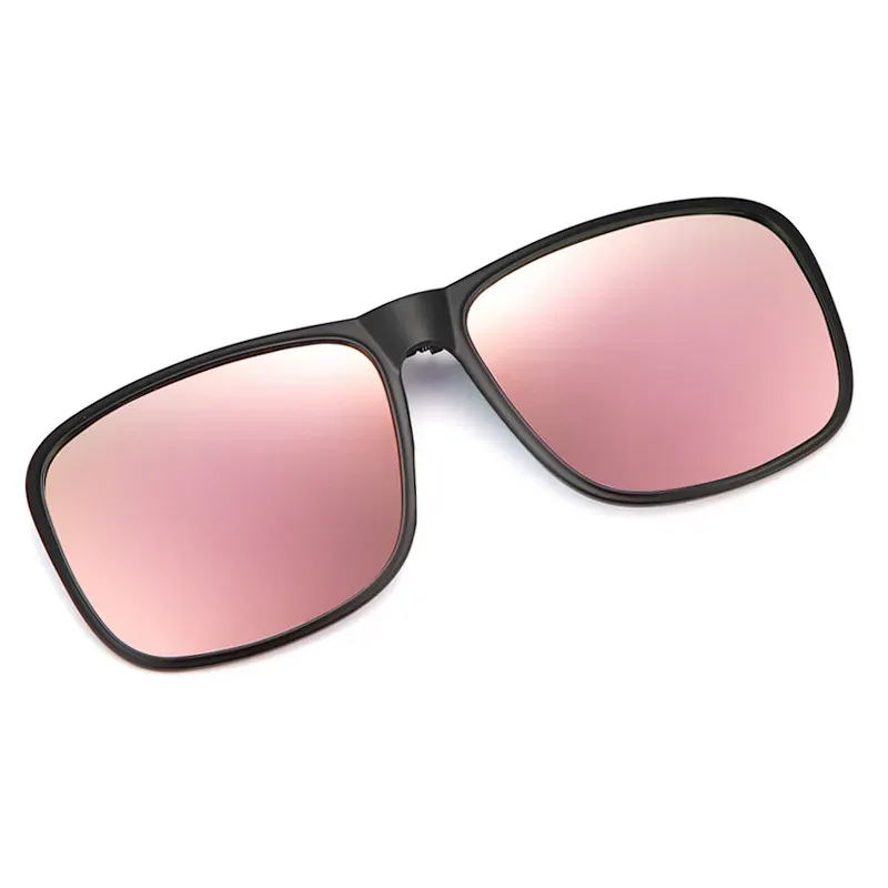 Lunettes de soleil polarisées rabattables à clipser pour hommes et femmes, idéales pour la conduite, la pêche et le cyclisme 11