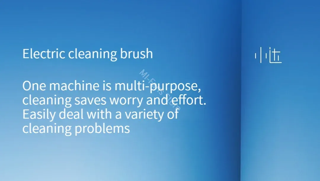 Brosse électrique Xiaoda en situation d'utilisation