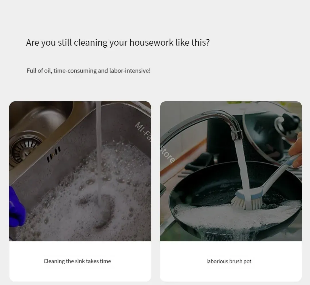 Nettoyage d'une salle de bain avec la brosse Xiaoda