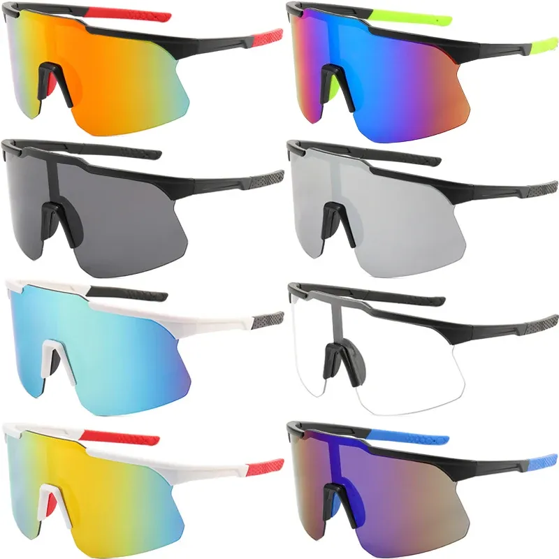 Lunettes de soleil polarisées pour le cyclisme et les sports de plein air, lot de 1, 2 ou 8 pièces, mixte - Image 1