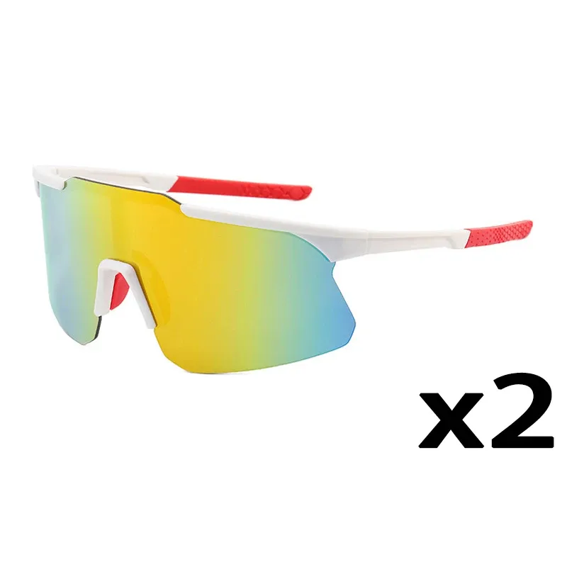 Lunettes de soleil polarisées pour le cyclisme et les sports de plein air, lot de 1, 2 ou 8 pièces, mixte 18