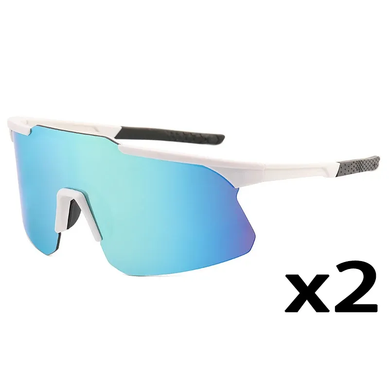 Lunettes de soleil polarisées pour le cyclisme et les sports de plein air, lot de 1, 2 ou 8 pièces, mixte 17