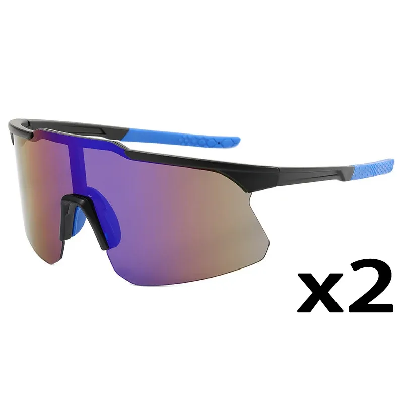 Lunettes de soleil polarisées pour le cyclisme et les sports de plein air, lot de 1, 2 ou 8 pièces, mixte 11