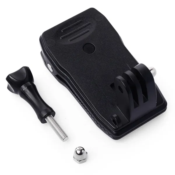 Support rotatif à 360° pour GoPro vu de face