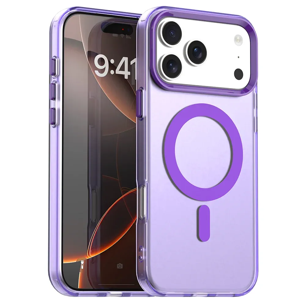 Coque transparente mate pour iPhone