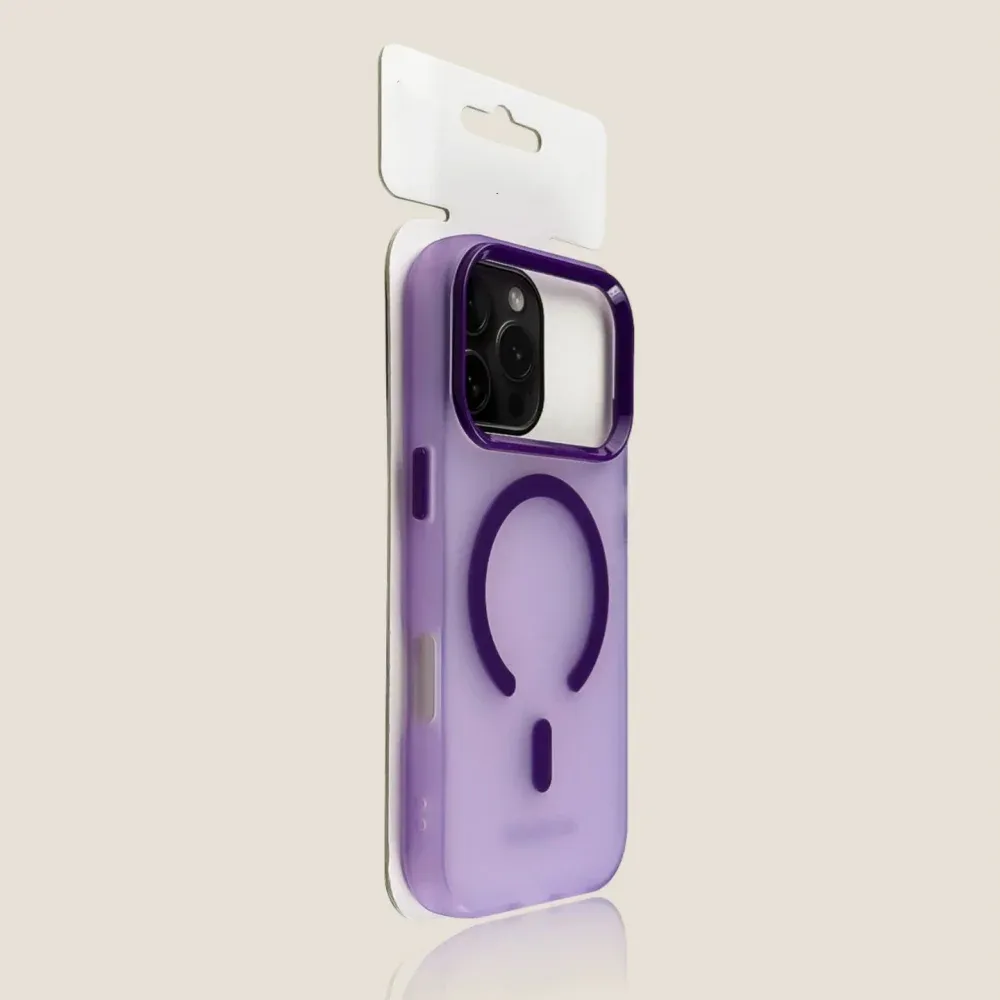 Coque transparente mate compatible MagSafe pour iPhone 18, 17, 16, 15, 14 Plus, 13 et 12 Pro Max, antichoc 12