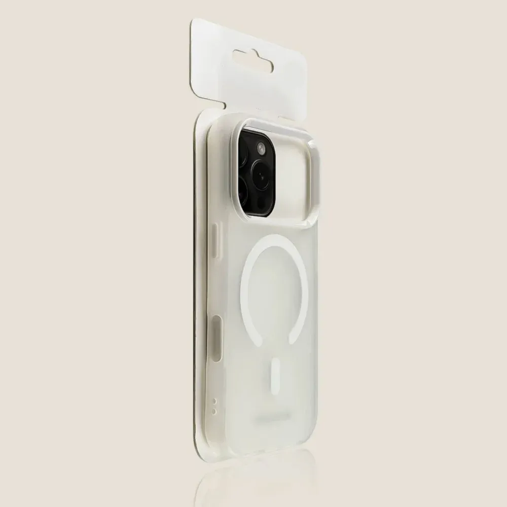 Coque transparente mate compatible MagSafe pour iPhone 18, 17, 16, 15, 14 Plus, 13 et 12 Pro Max, antichoc 14