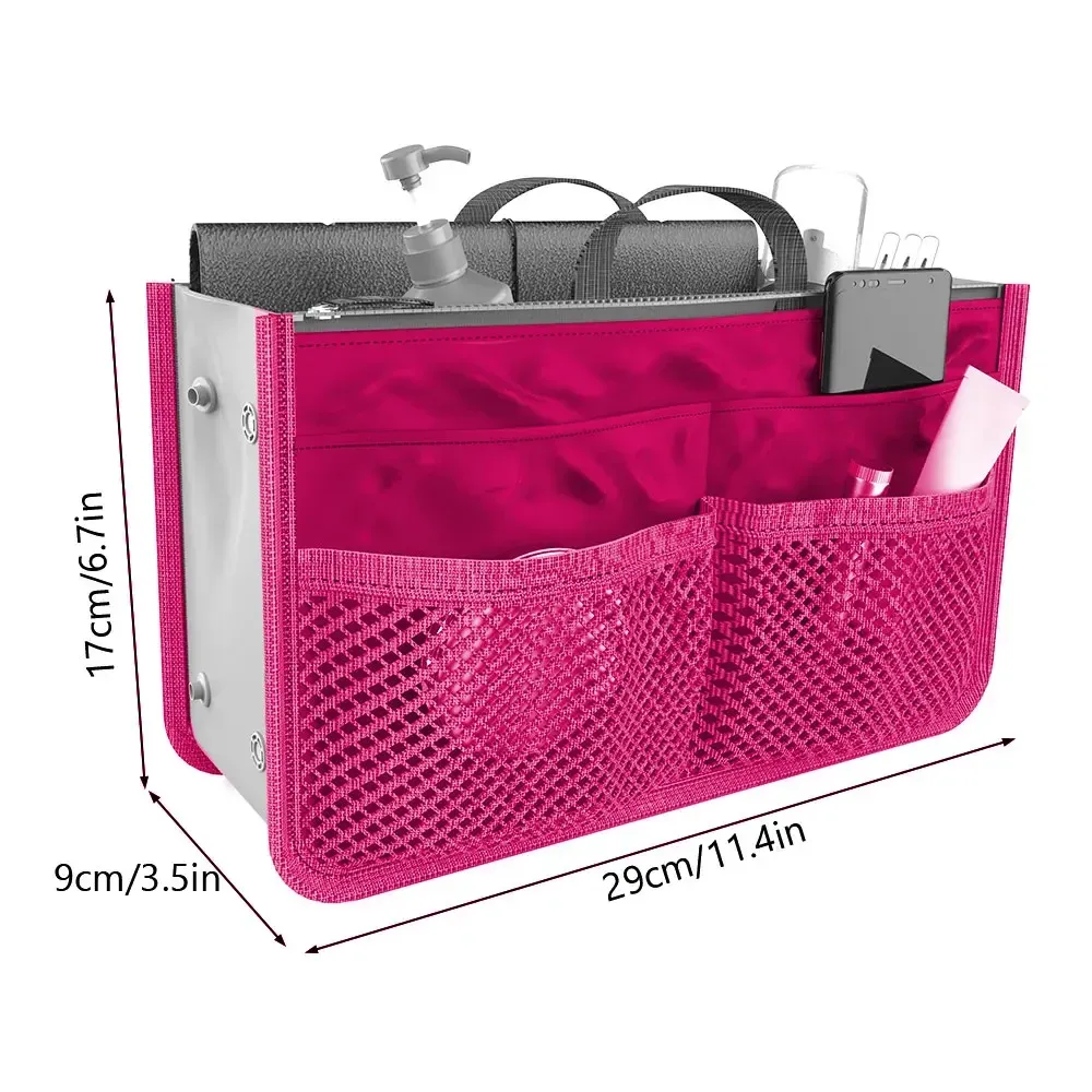 Sac à main de voyage pliable en nylon pour femme, grande capacité 5