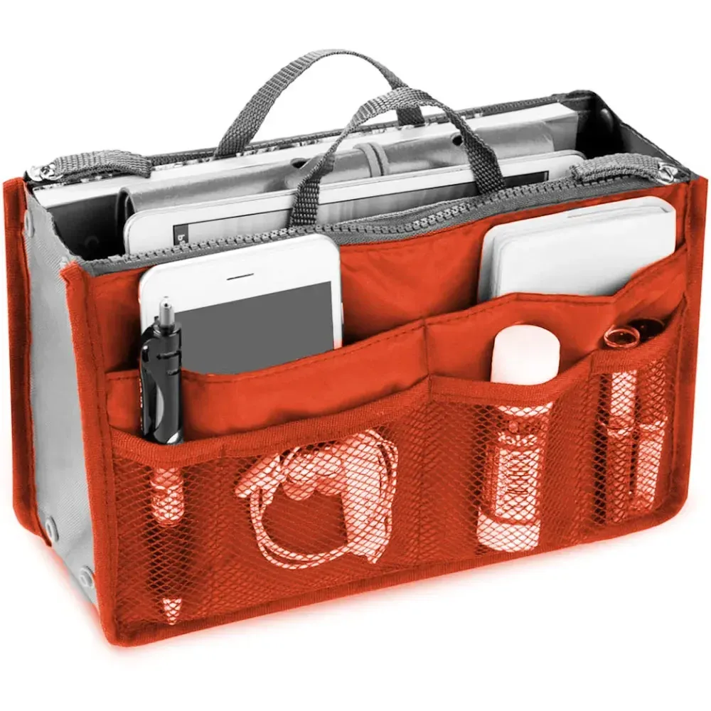 Sac à main de voyage pliable en nylon pour femme, grande capacité 13