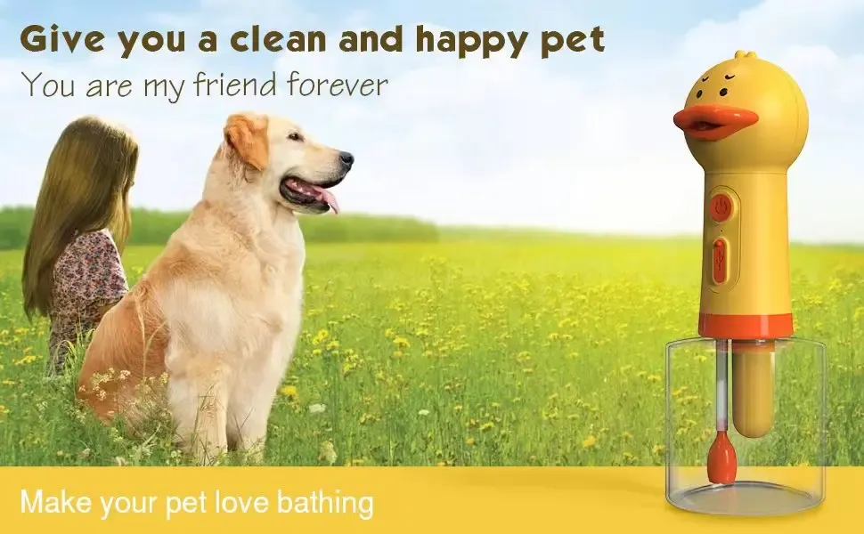 Détail du distributeur automatique de savon pour animaux