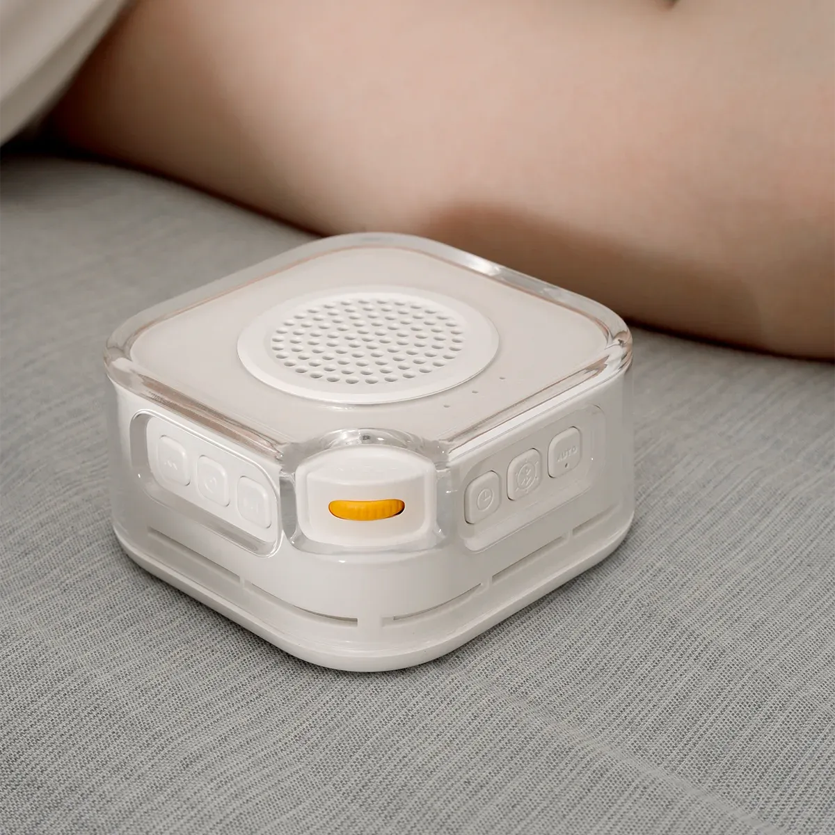 Machine à bruit blanc Bluetooth avec veilleuse, aide au sommeil pour bébés et adultes 4