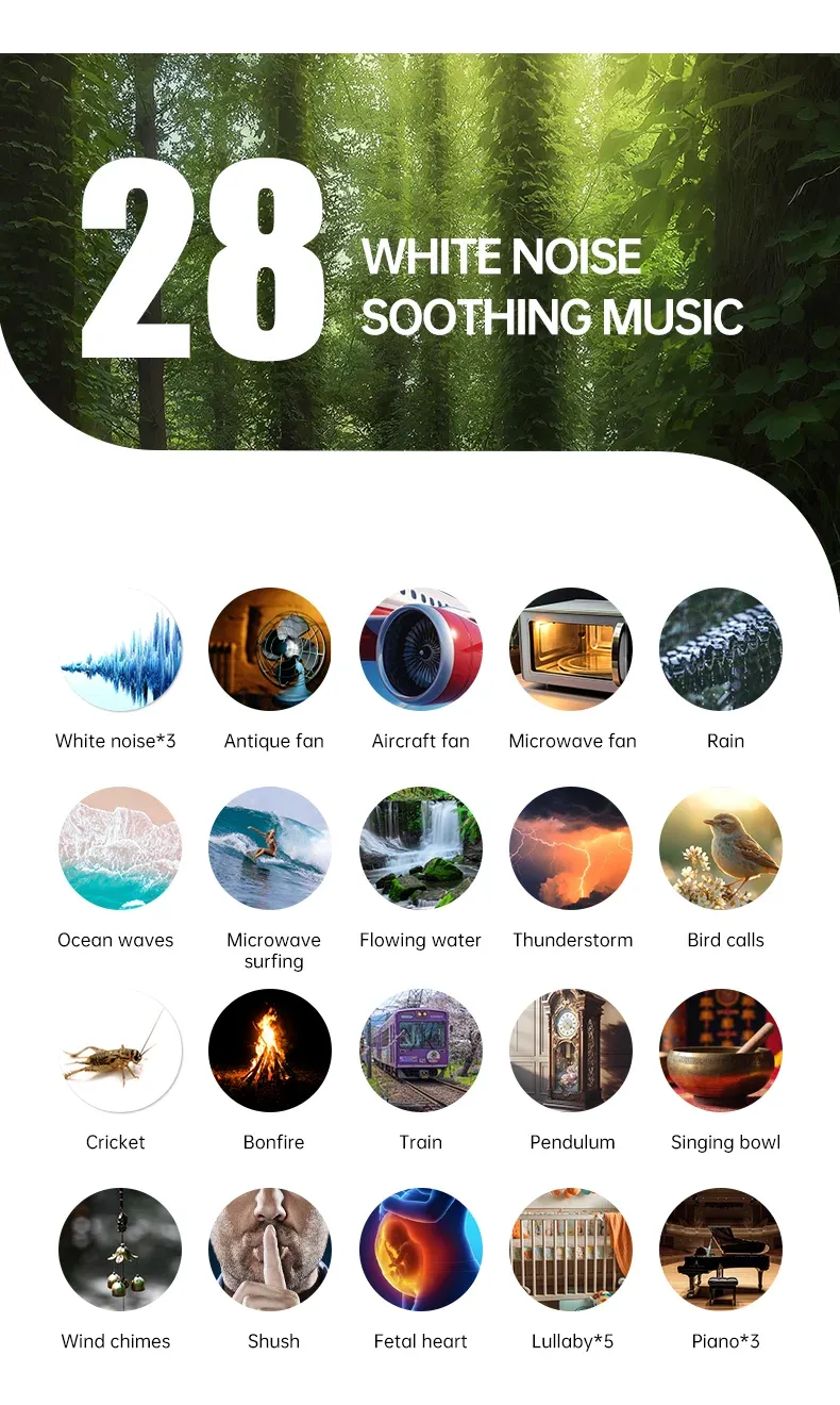 Ambiances sonores pour un sommeil paisible