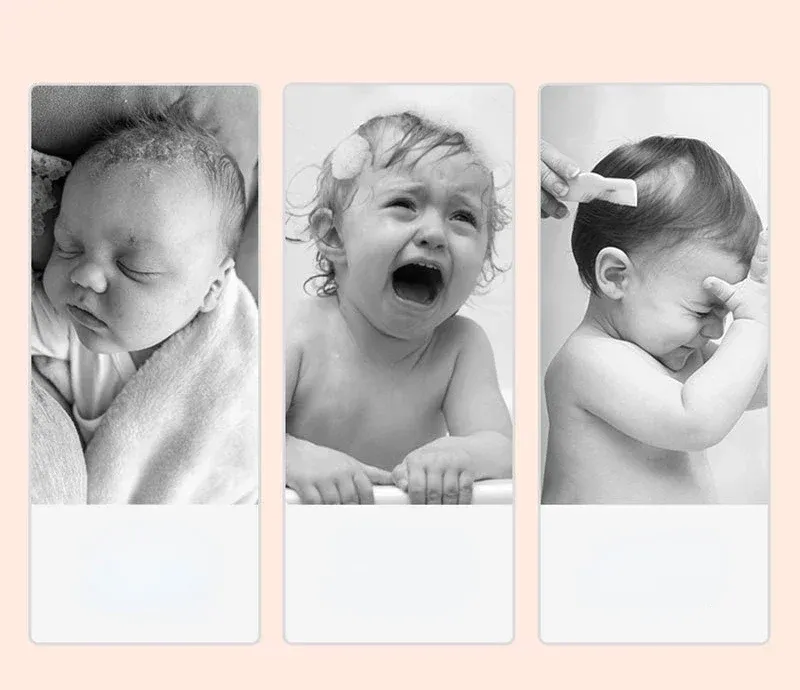 Détail des outils de soin pour bébé