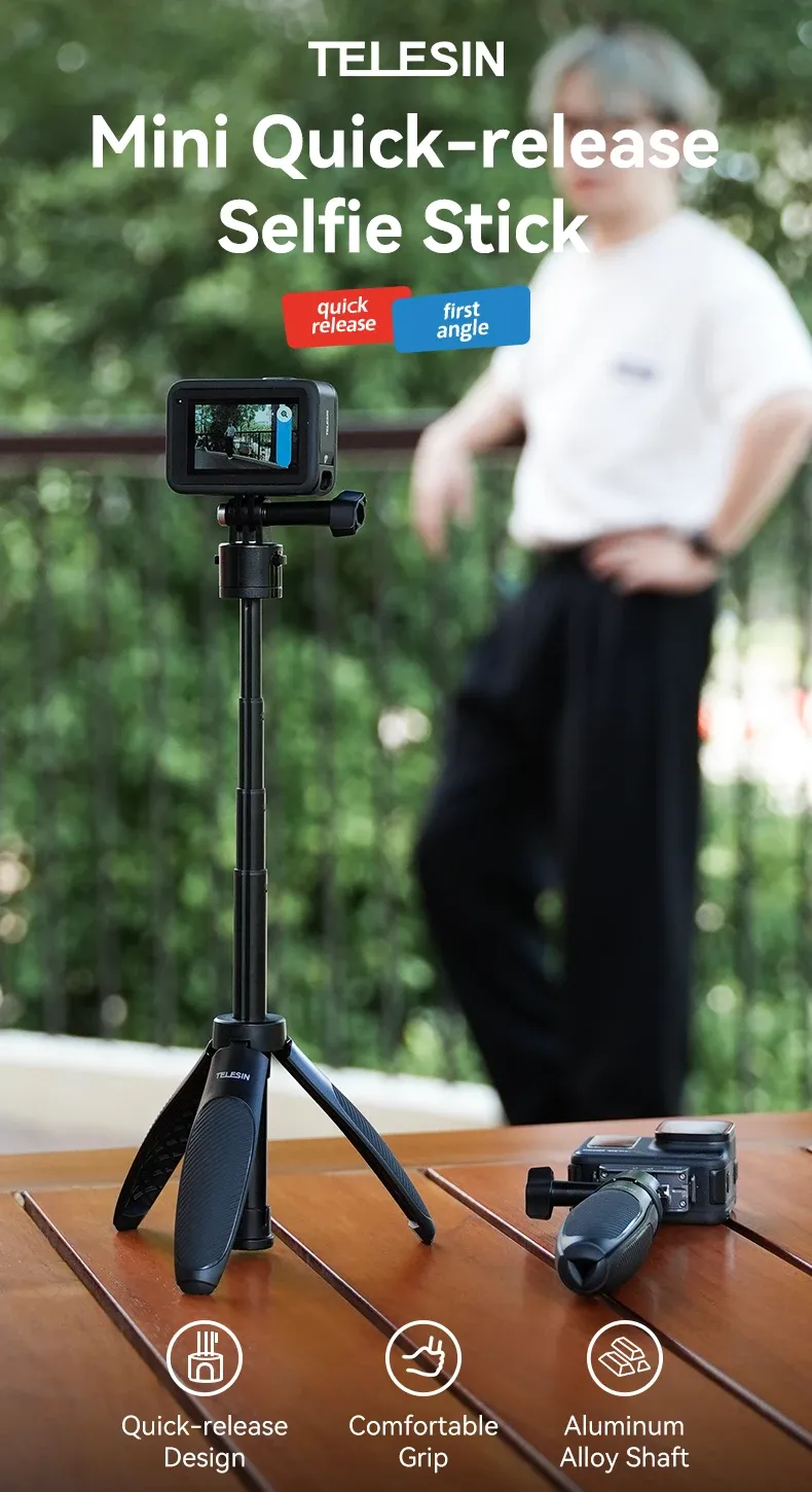 Perche à selfie TELESIN, lifestyle