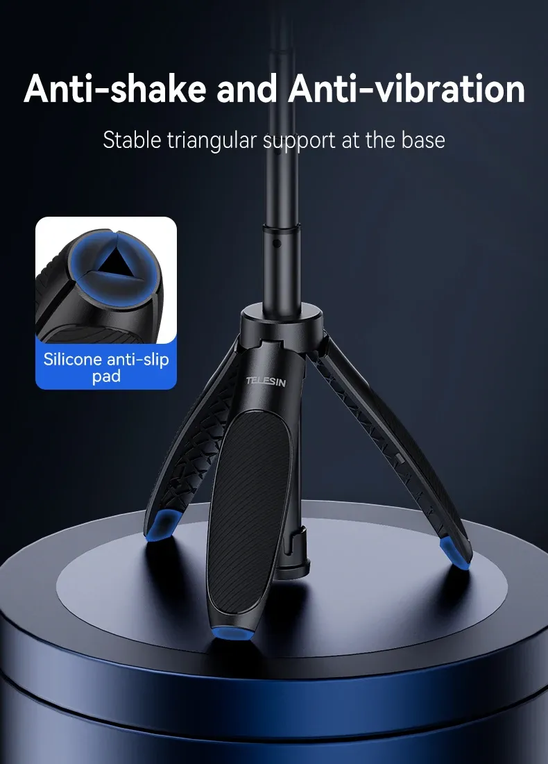 Perche TELESIN repliée, format compact