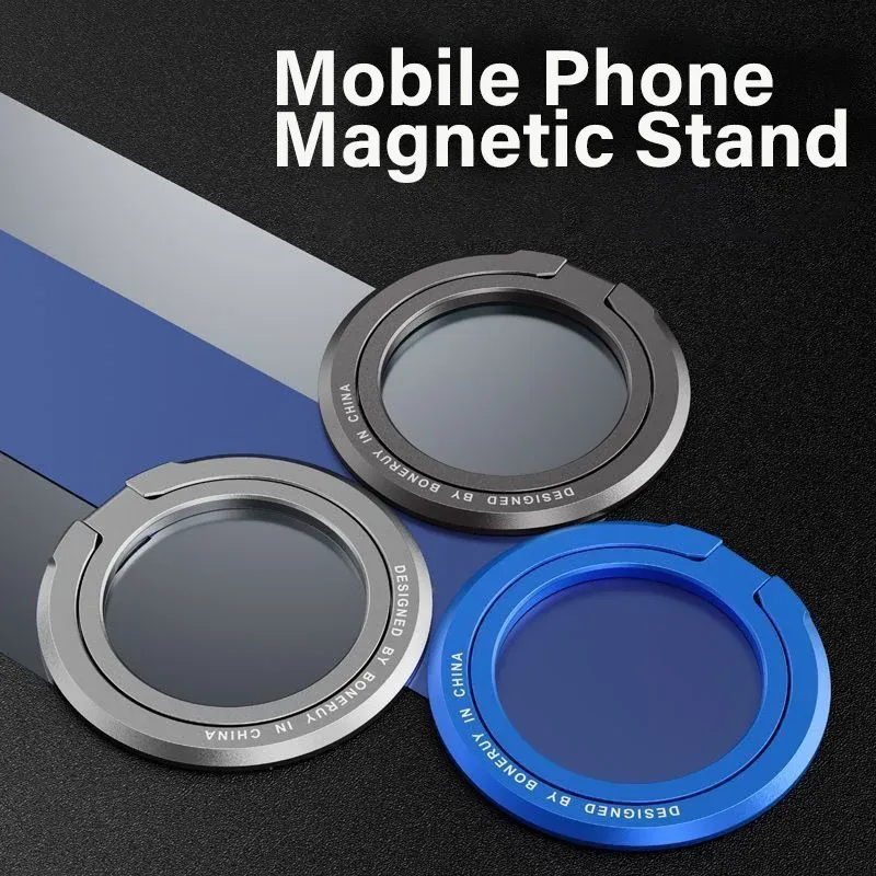 Anneau de support magnétique utilisé avec un iPhone