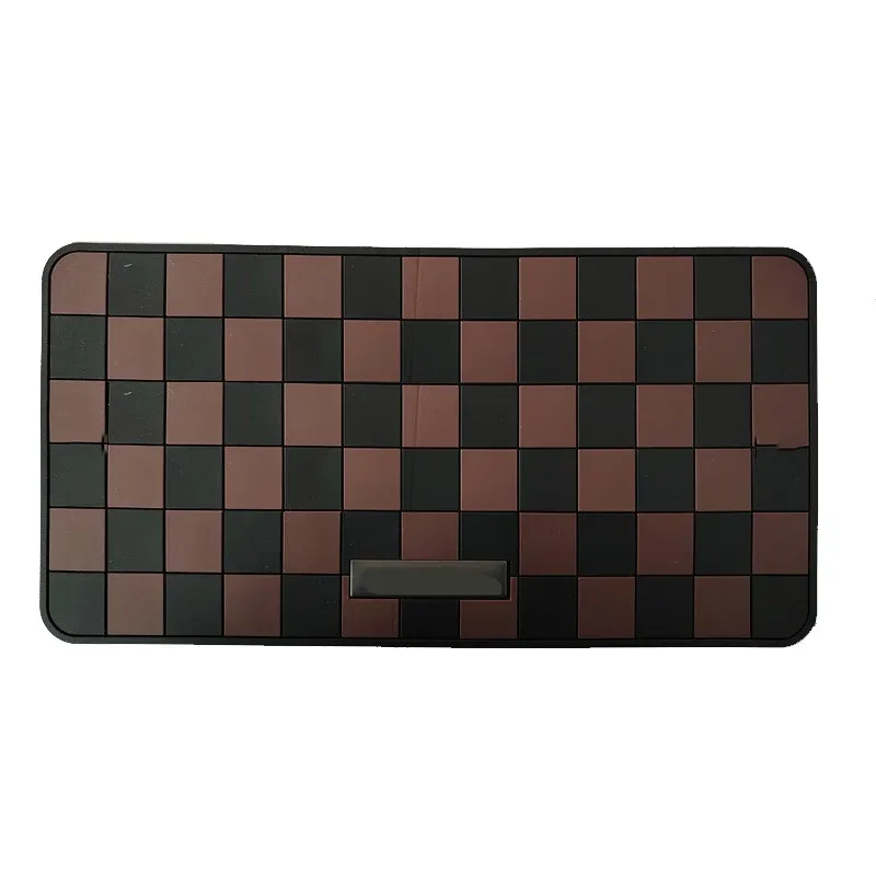 Tapis antidérapant pour tableau de bord de voiture en PVC, 28 x 15 cm, support pour téléphone portable 7