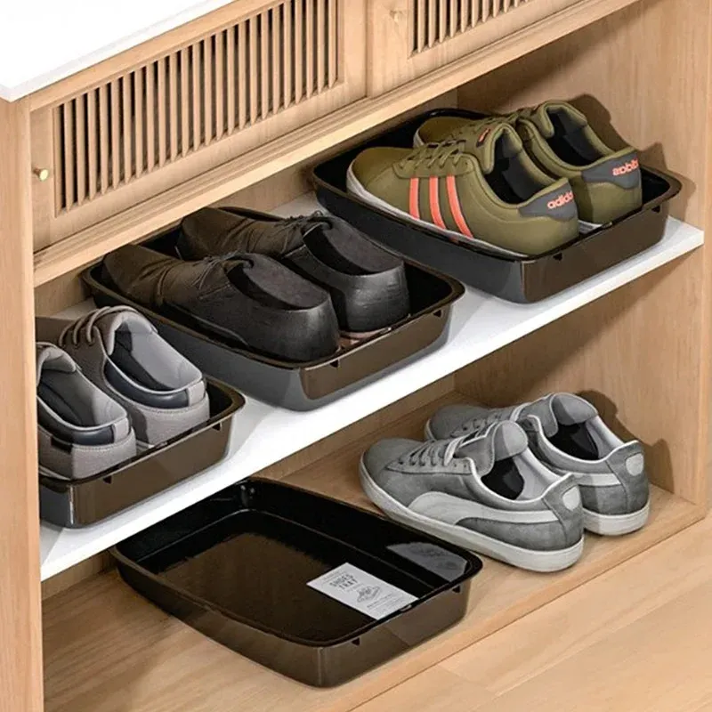 Plateau de rangement pour chaussures de voiture, rangement sous le siège