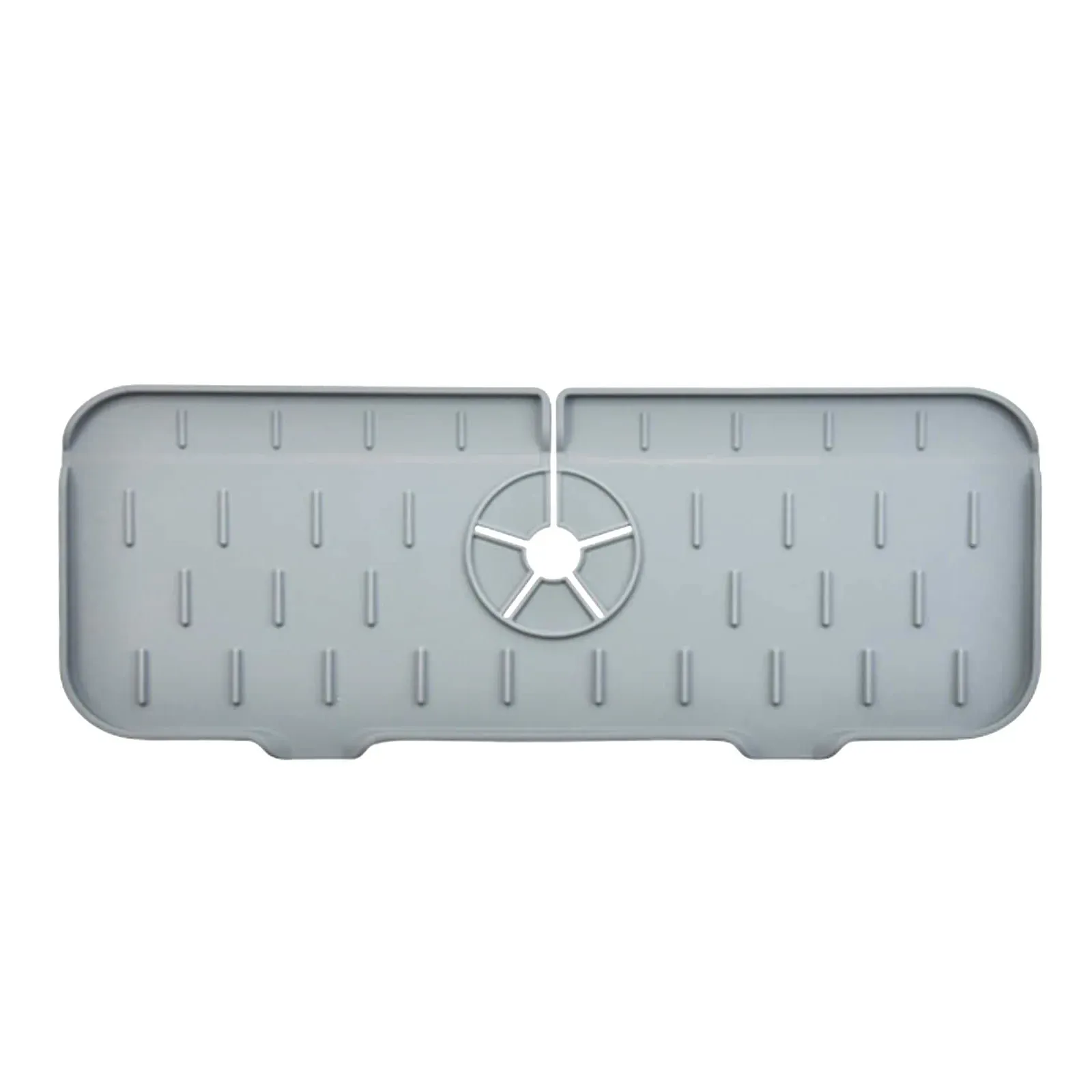 Tapis absorbant en silicone pour robinet, égouttoir anti-éclaboussures pour évier, tapis de protection pour comptoir et tapis de drainage pour salle de bain 9