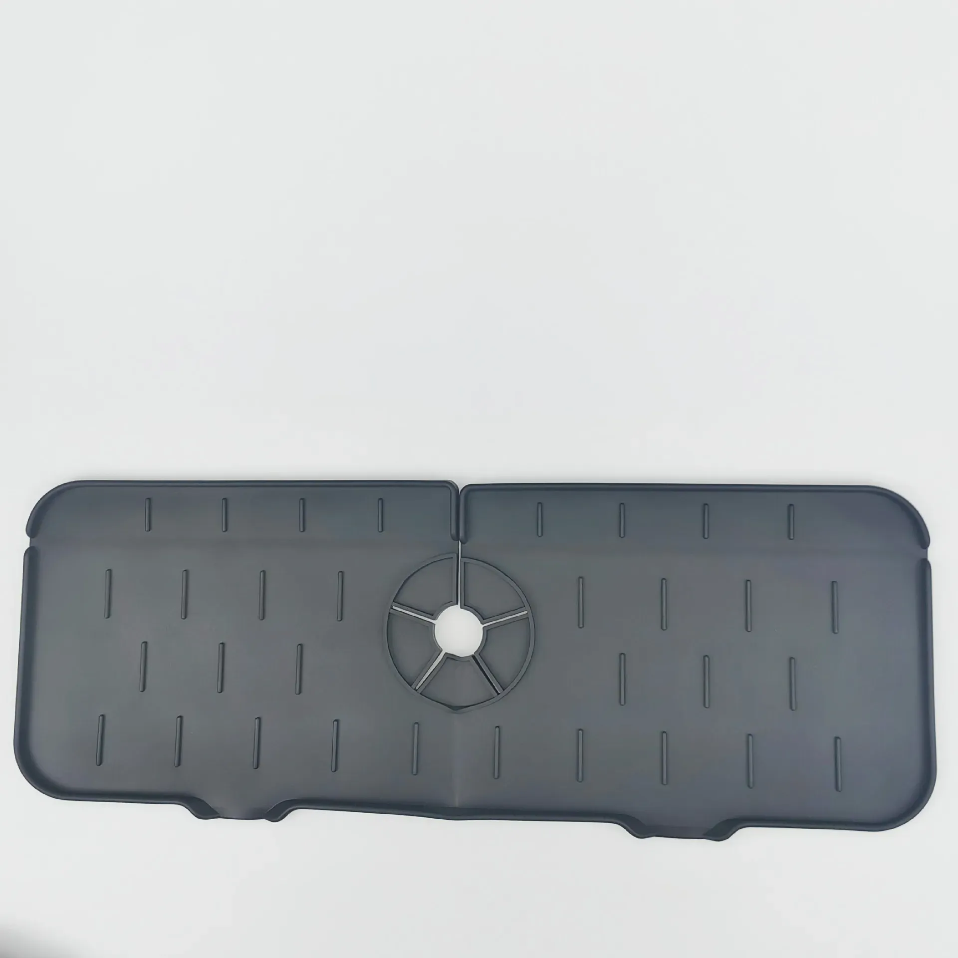 Tapis absorbant en silicone pour robinet, égouttoir anti-éclaboussures pour évier, tapis de protection pour comptoir et tapis de drainage pour salle de bain 7