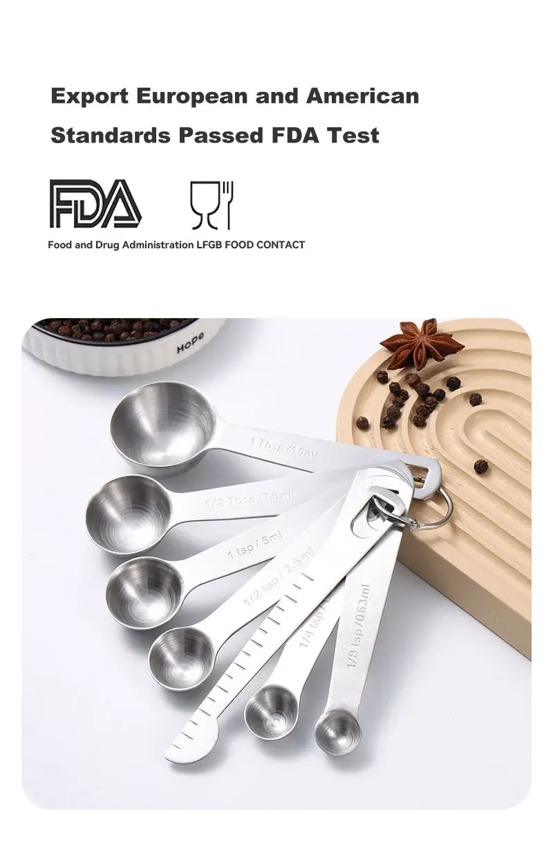 Finition polie des cuillères doseuses