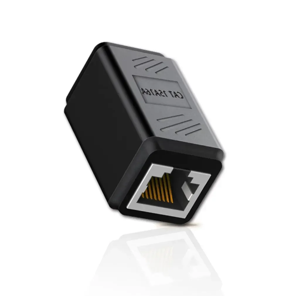 Connecteur RJ45 Cat7/6 Adaptateur Ethernet Gigabit Coupleur réseau femelle à femelle 3