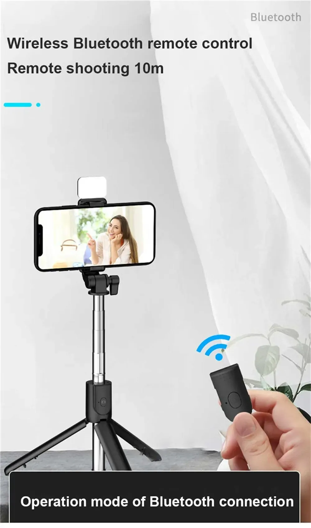 Accessoire selfie en contexte de voyage