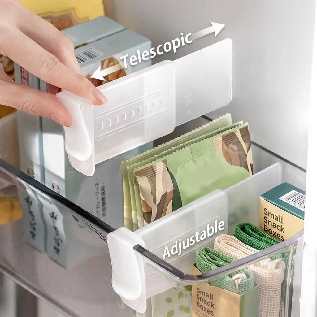 Séparateurs de rangement extensibles pour réfrigérateur