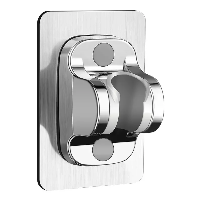 Support universel pour pommeau de douche, réglable, étanche, fixation adhésive puissante, pour salle de bain - Image 1
