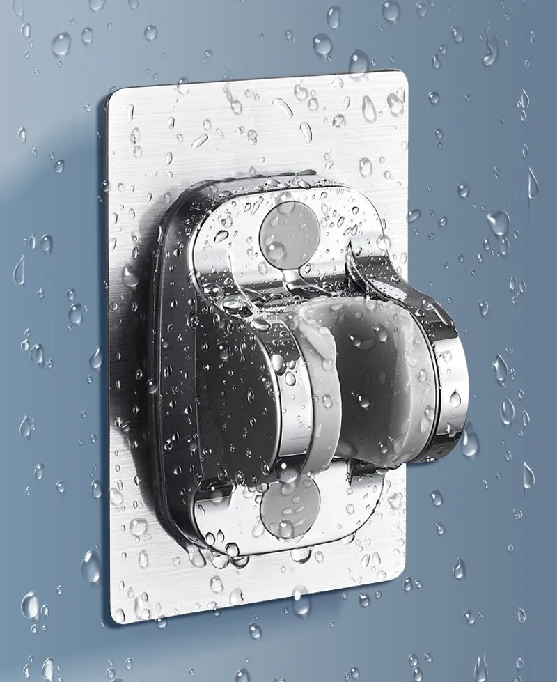 Support de pommeau de douche réglable en salle de bain