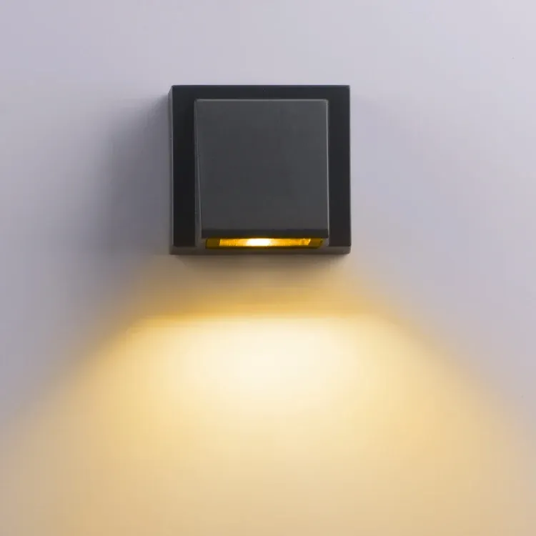 Applique murale LED étanche pour intérieur et extérieur, montage en saillie, éclairage haut et bas, 85-265 V CA 12