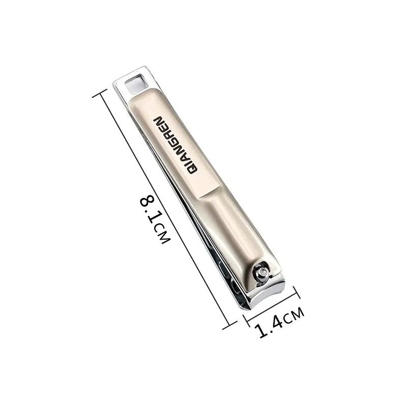 Coupe-ongles en acier inoxydable de qualité supérieure avec lime à ongles tranchante 10