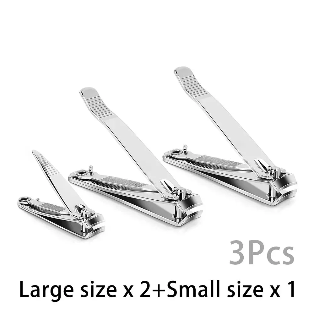 Coupe-ongles en acier inoxydable de qualité supérieure avec lime à ongles tranchante 9