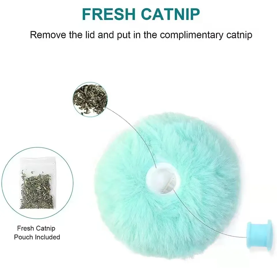 Balle à l'herbe à chat pour chat