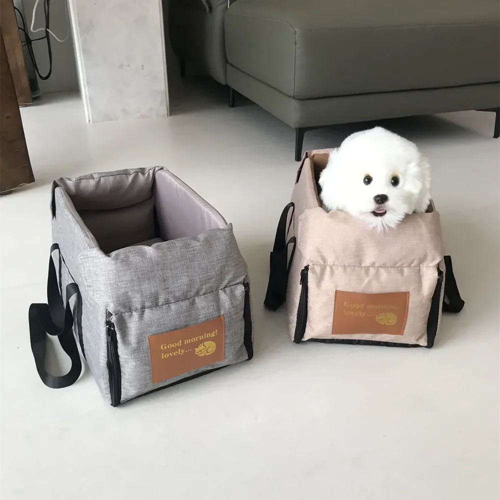 Siège auto et transporteur portable pour petit chien ou chat