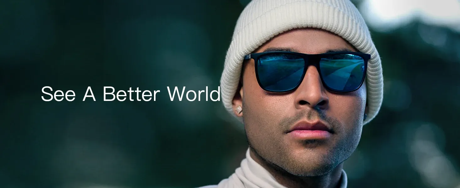 Détail des lunettes de soleil ZENOTTIC