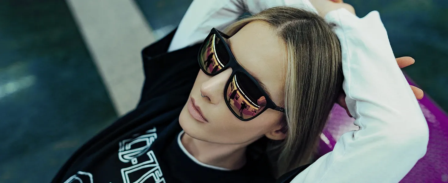 Lunettes de soleil ZENOTTIC, vue de profil
