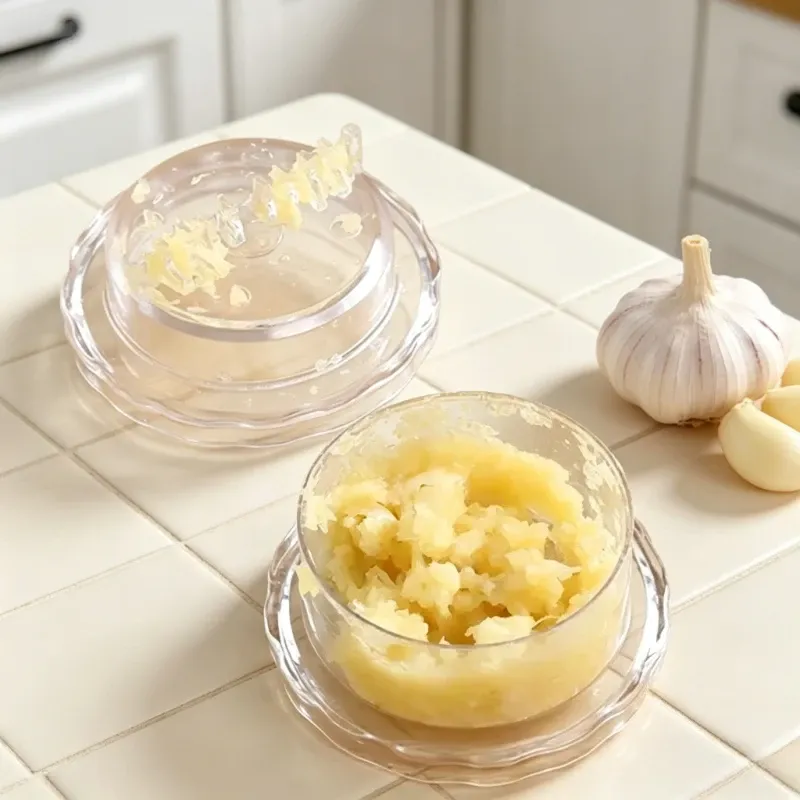 Hachoir manuel multifonctionnel pour ail, purée d'ail, pâte d'ail, broyeur de gingembre, hachoir à ail, ustensile de cuisine 2