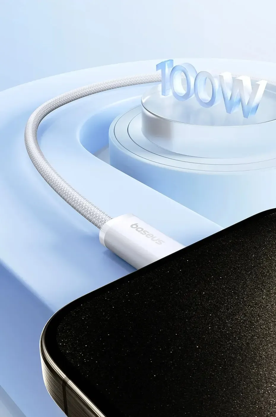 Détail du connecteur USB-C Baseus