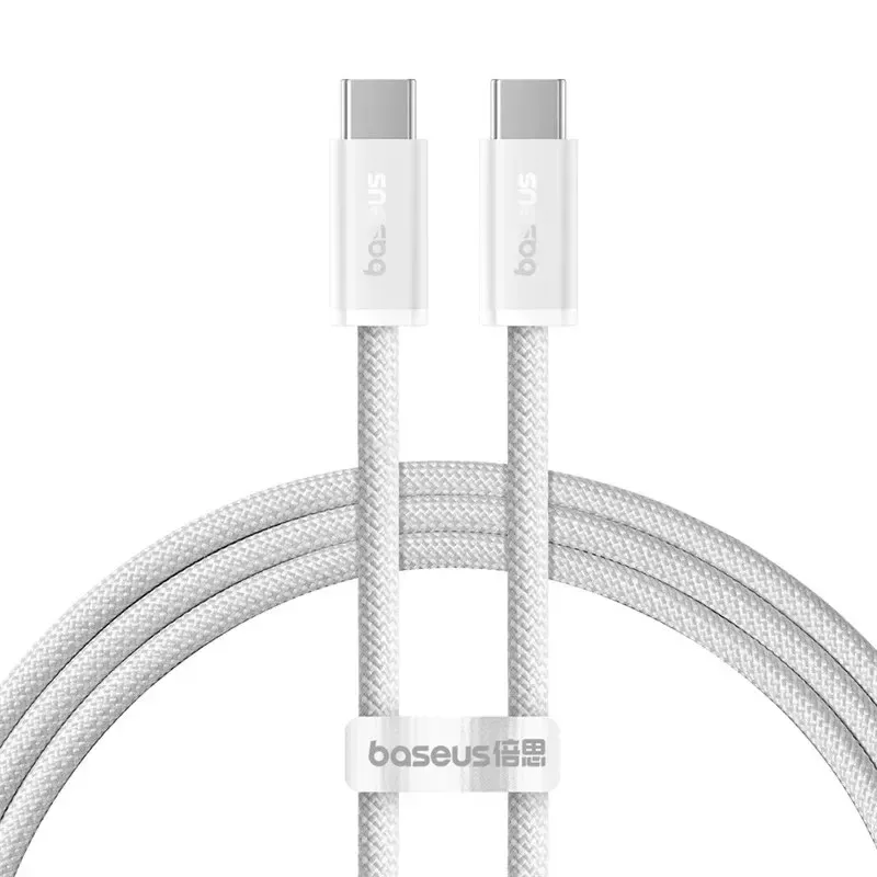 Câble Baseus 100 W USB-C vers USB-C pour iPhone 18, 17, 16, charge rapide pour MacBook, iPad, Samsung et Xiaomi 7