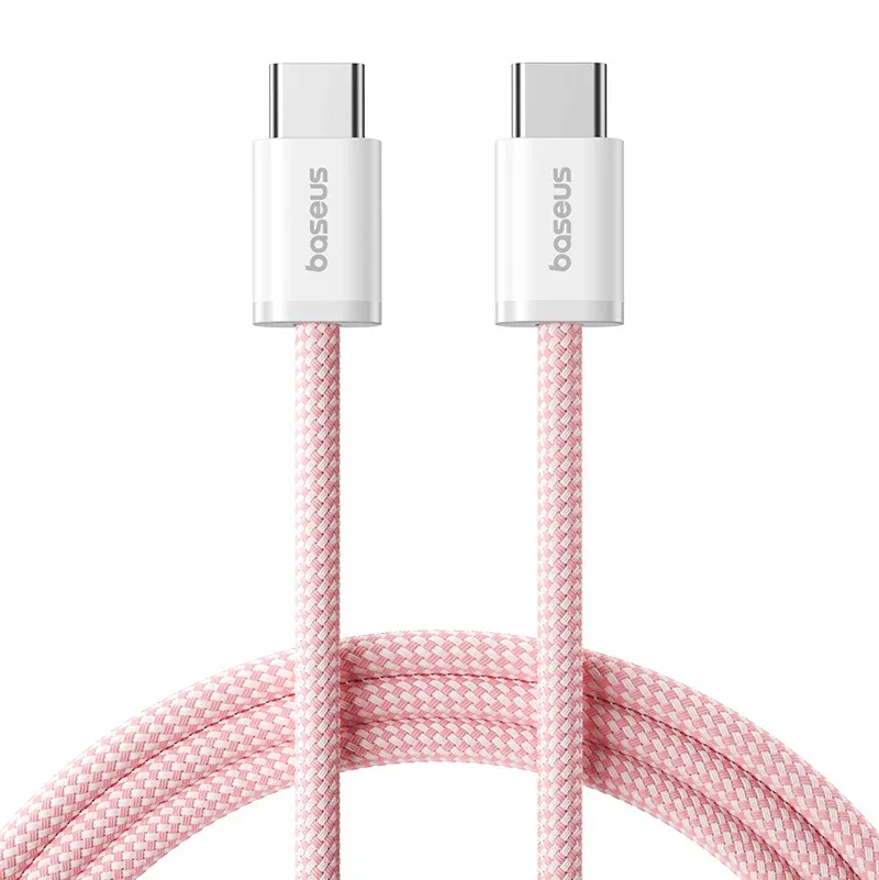 Câble Baseus 100 W USB-C vers USB-C pour iPhone 18, 17, 16, charge rapide pour MacBook, iPad, Samsung et Xiaomi 9