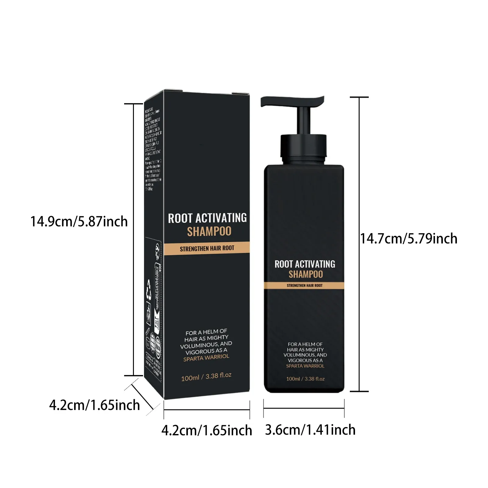 Shampoing JAYSUING pour la pousse des cheveux pour homme