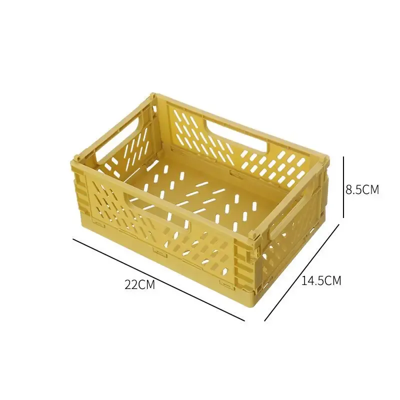 Panier de rangement pliable pour garde-robe, cuisine et salle de bain 13