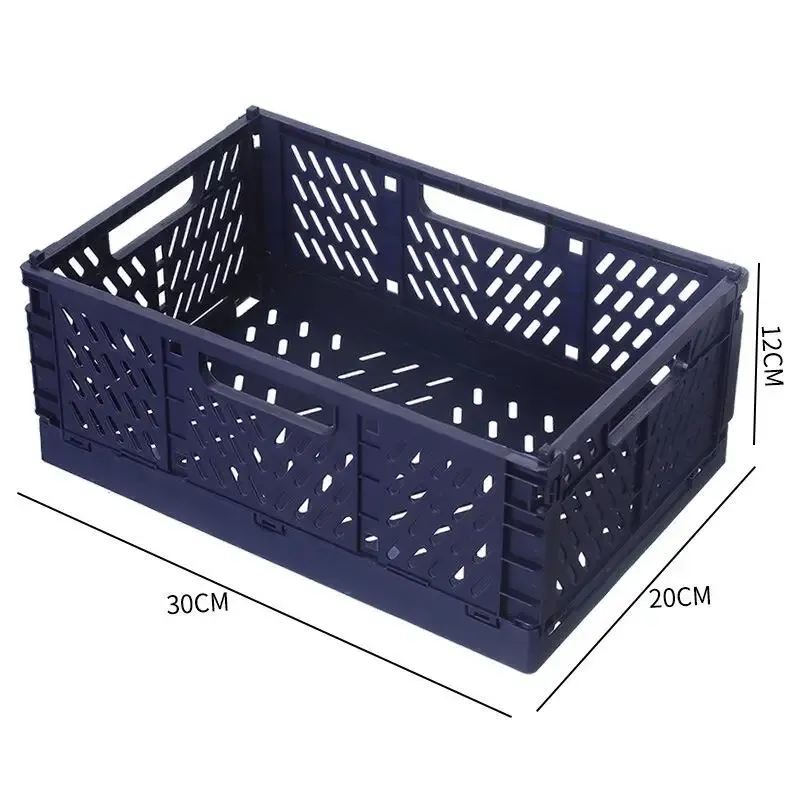 Panier de rangement pliable pour garde-robe, cuisine et salle de bain 11