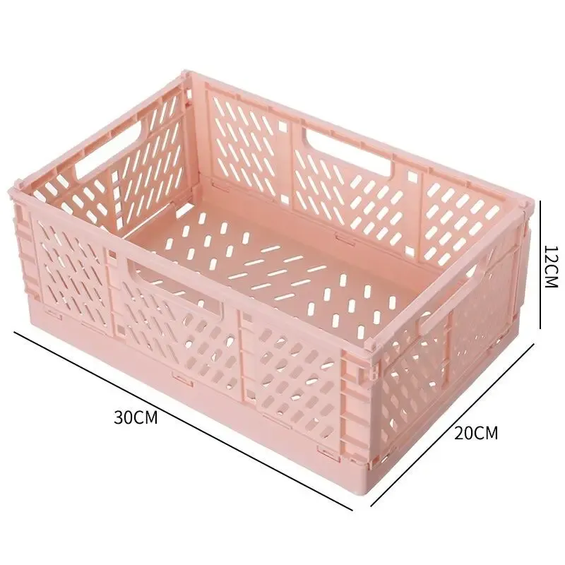 Panier de rangement pliable pour garde-robe, cuisine et salle de bain 7