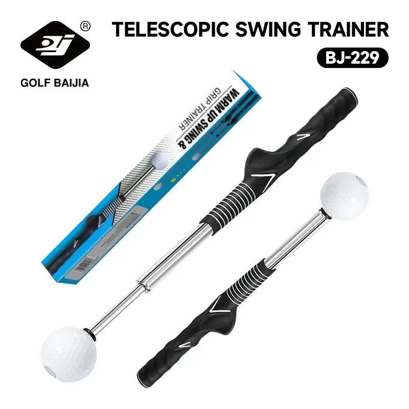 Bâton d'entraînement de golf télescopique et correcteur de posture pour swing 2
